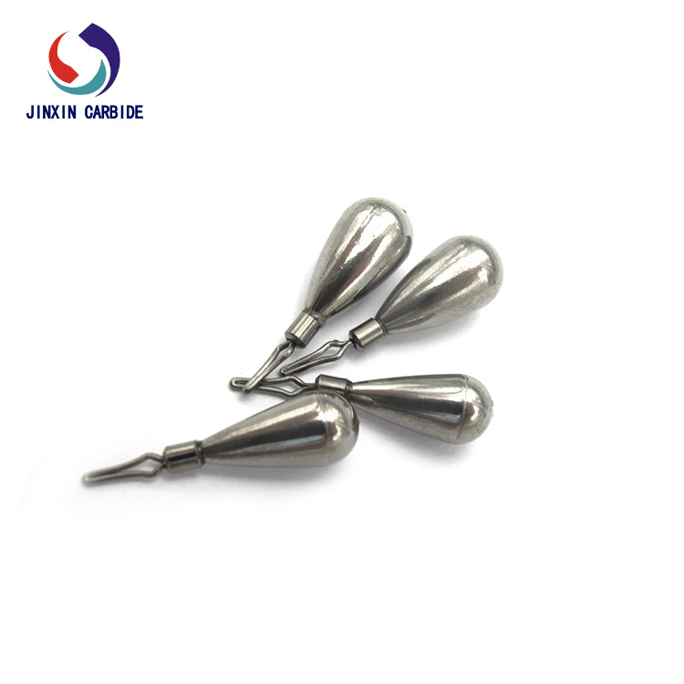 High Density Tungsten Tear Drop Shot Weight for Fishing Tool